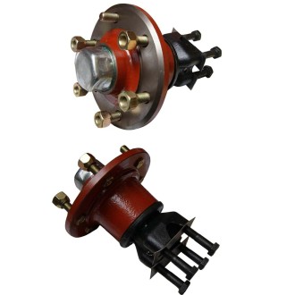 Piasta koła przedniego 6 otworów kompletC330/360