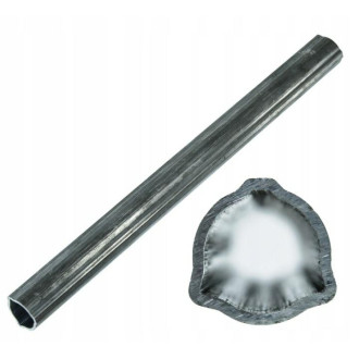 Rura trójkątna zewnętrzna 33x2,6mm 40,4 cm