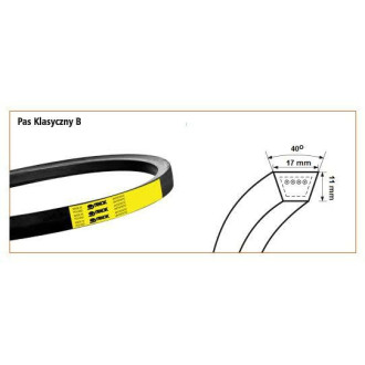Pas klinowy B2100 Sanok