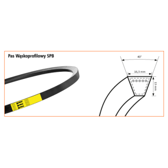 Pas klinowy SPB1720 Sanok
